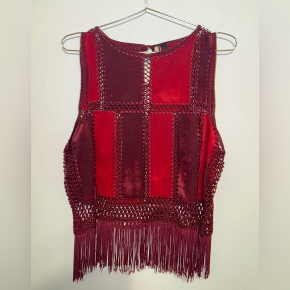Boho Fringe Top - Picture 6 of 7